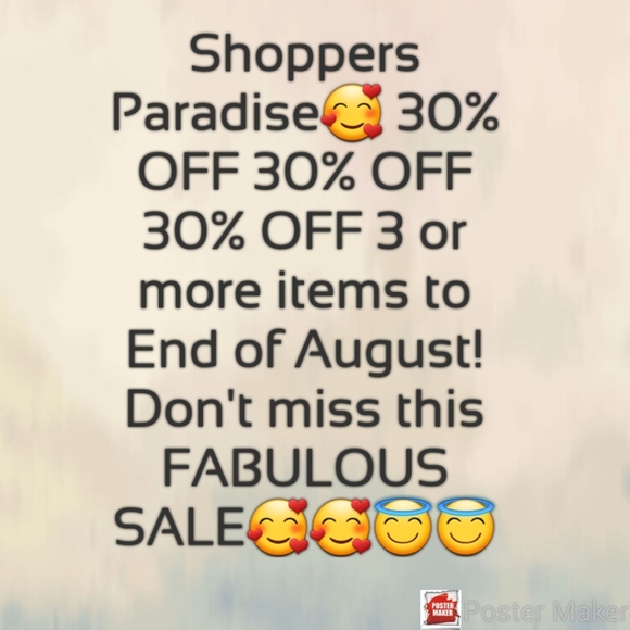 30% off sale